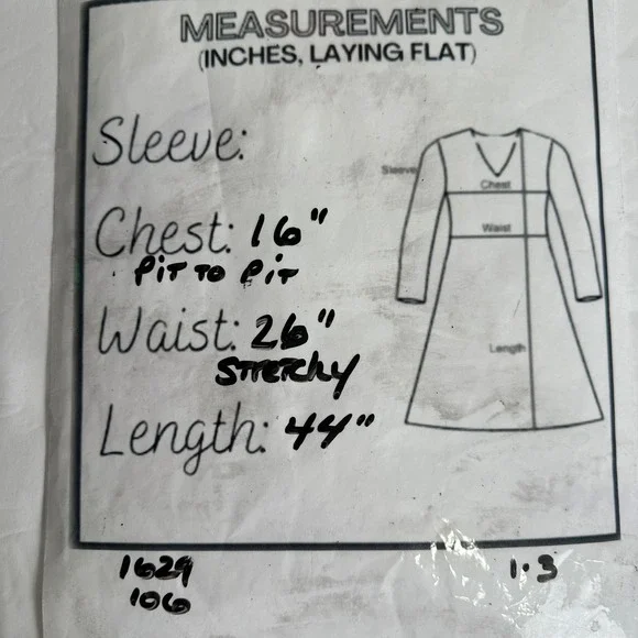 Indigo Poppy Denim Shirtdress Midi Elastic Waist Full Zip Sleeveless Women's M - Picture 8 of 8